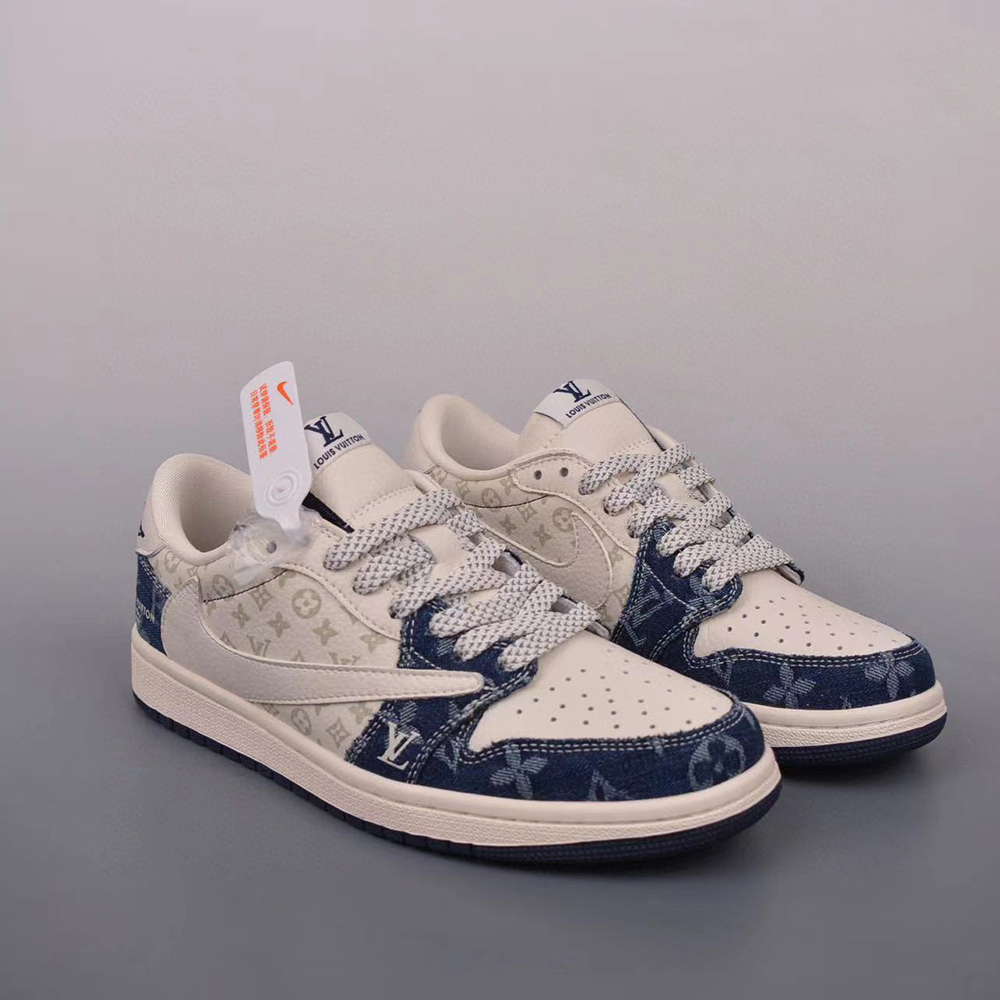 Fragment x TS x LV x Nike Air Jordan 1 Low - Image 6