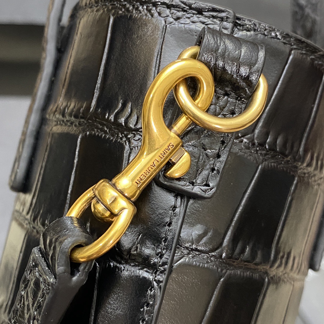 YSL Shopping Mini Toy Tote Bag - Image 8