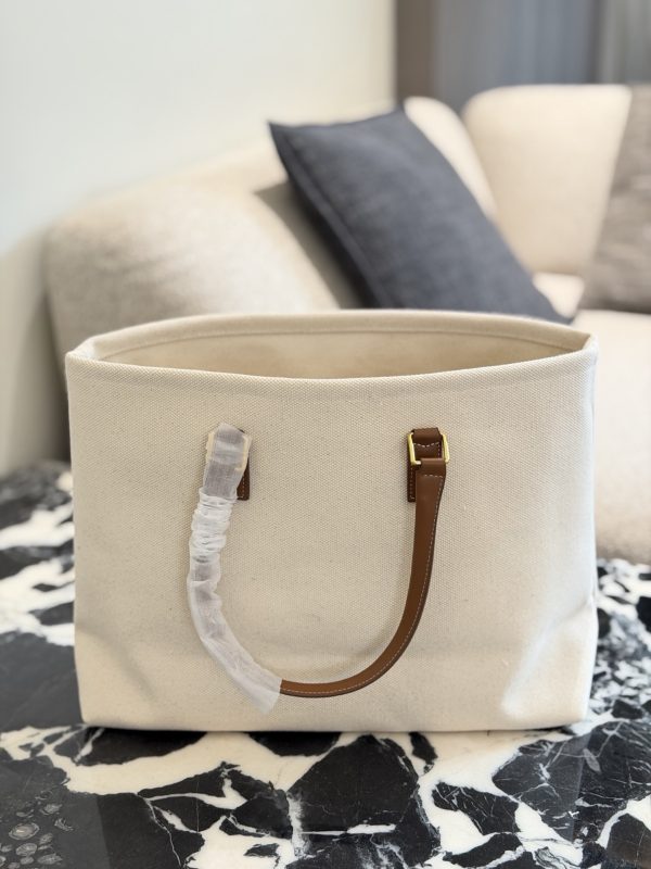 Celine Denim Canvas Tote Bag