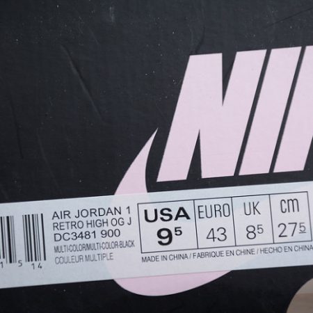 J. Balvin x Air Jordan 1 Retro OG High Colores Y Vibras DC3481-900 - Image 11