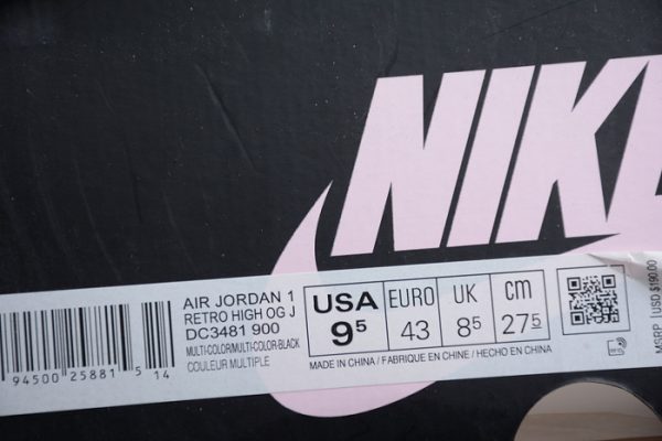 J. Balvin x Air Jordan 1 Retro OG High Colores Y Vibras DC3481-900