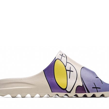Yeezy Slides Red Kaws FW6359 - Image 2