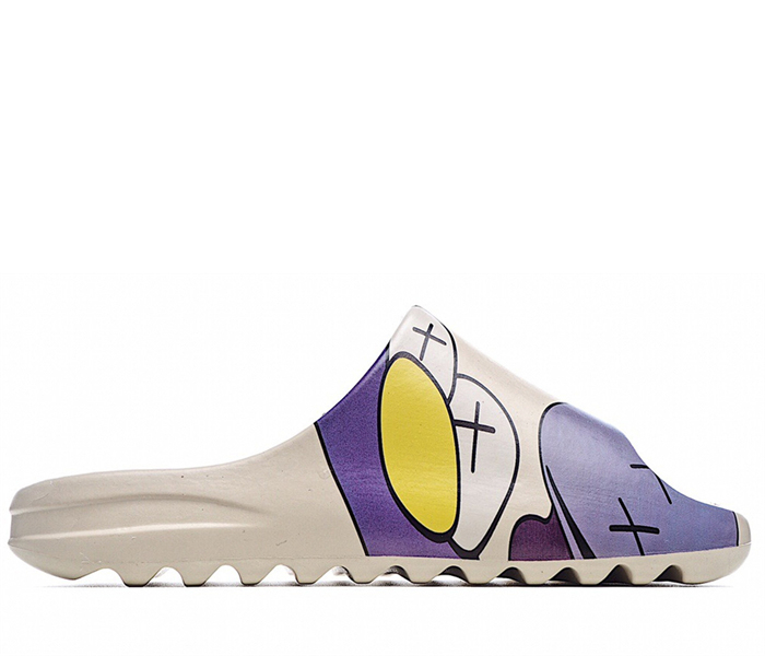 Yeezy Slides Red Kaws FW6359 - Image 2