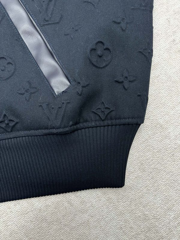 LV Embossed Monogram Cotton Varsity Jacket