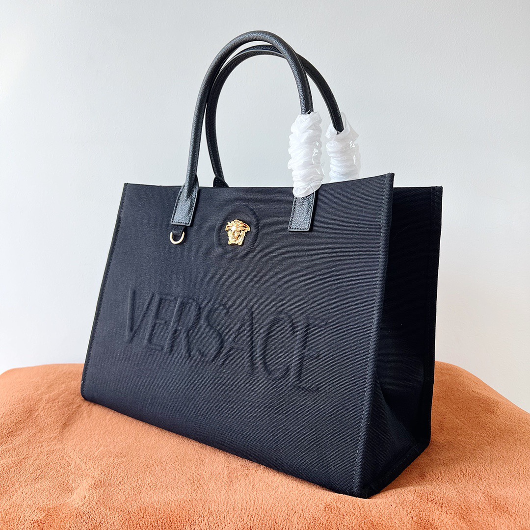 Versace Canvas Tote Bag - Image 7