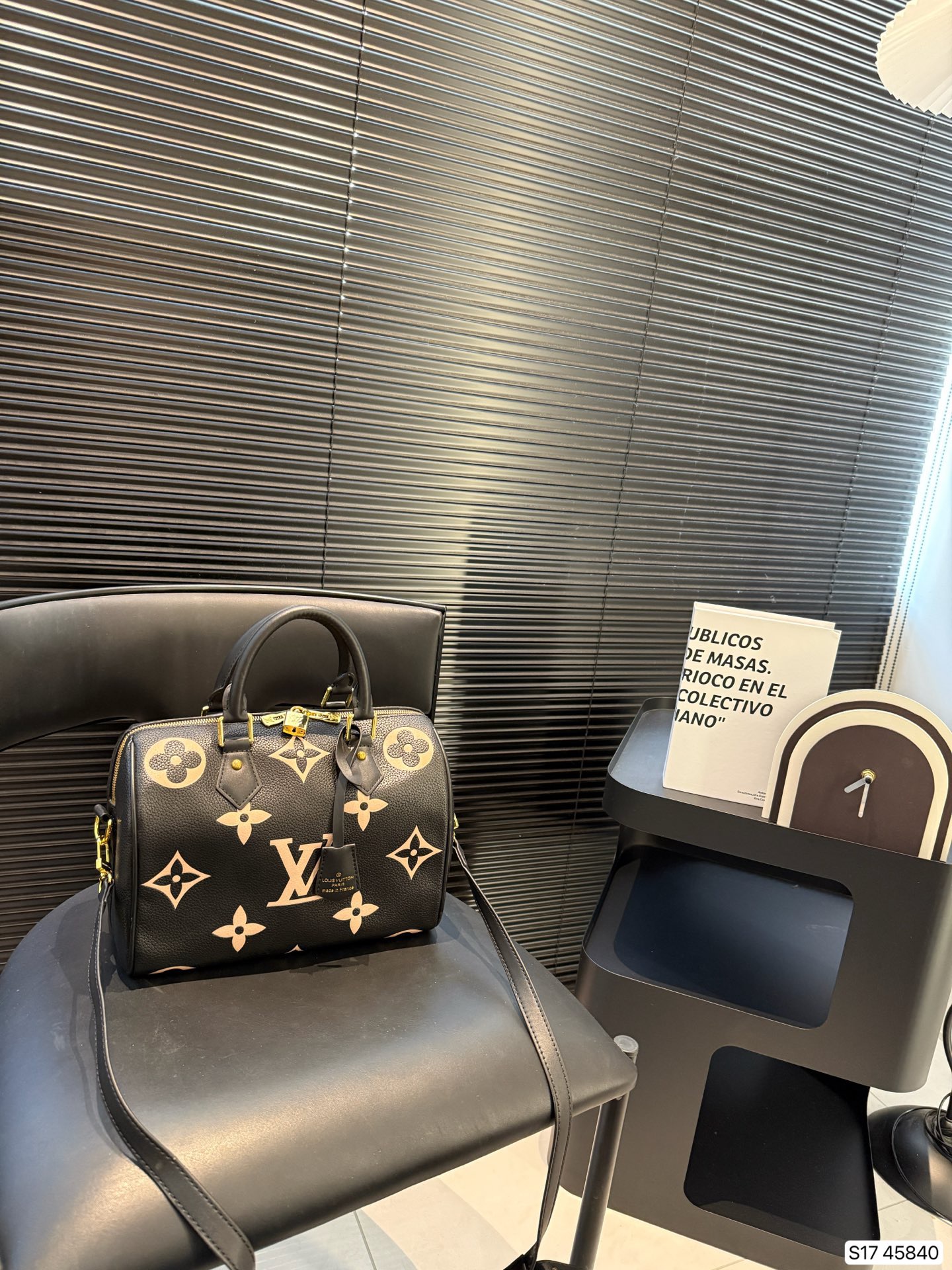 LV Embossed Pillow Bag - Image 1