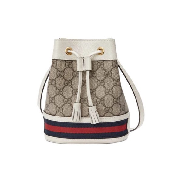 Gucci GG Supreme Monogram Bucket Bag