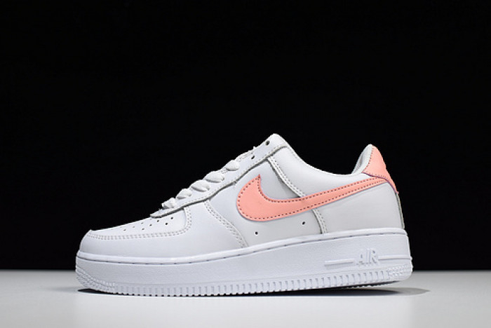 Nike womens Air Force 1 Low white pink AH0287-102 - Image 2