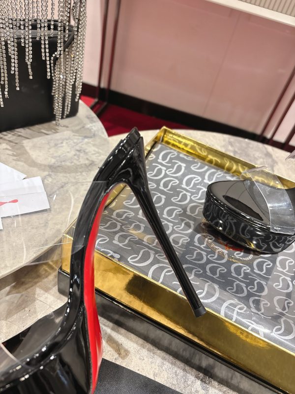Christian Louboutin Just Nothing Alta - 150 mm Mules