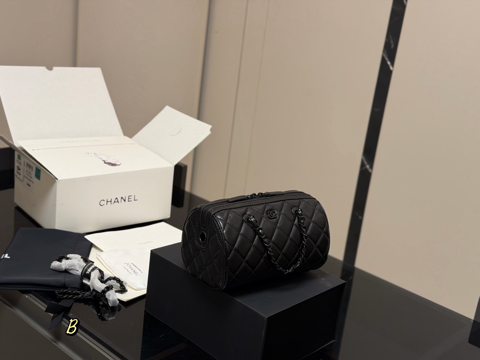 Chanel 25P Bowling Bag - Image 1
