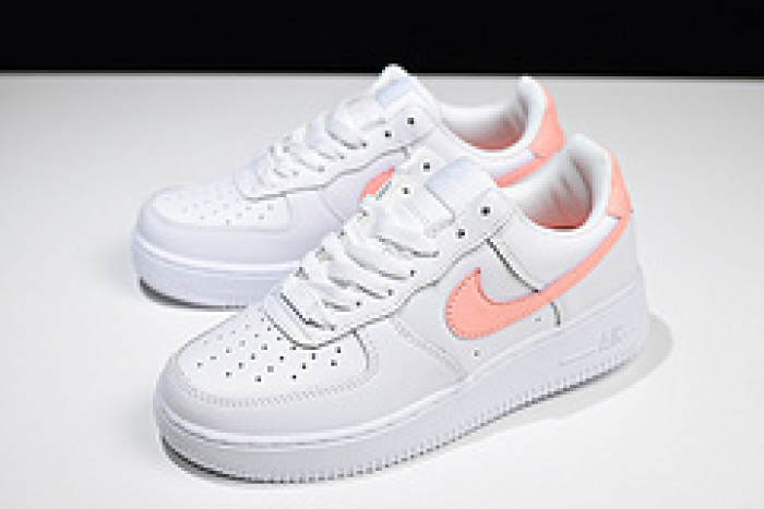 Nike womens Air Force 1 Low white pink AH0287-102 - Image 3