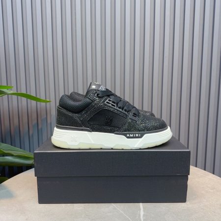 Amiri MA-1 Leather Low Top Fashion Boardshorts Sneakers Shoes - Image 13