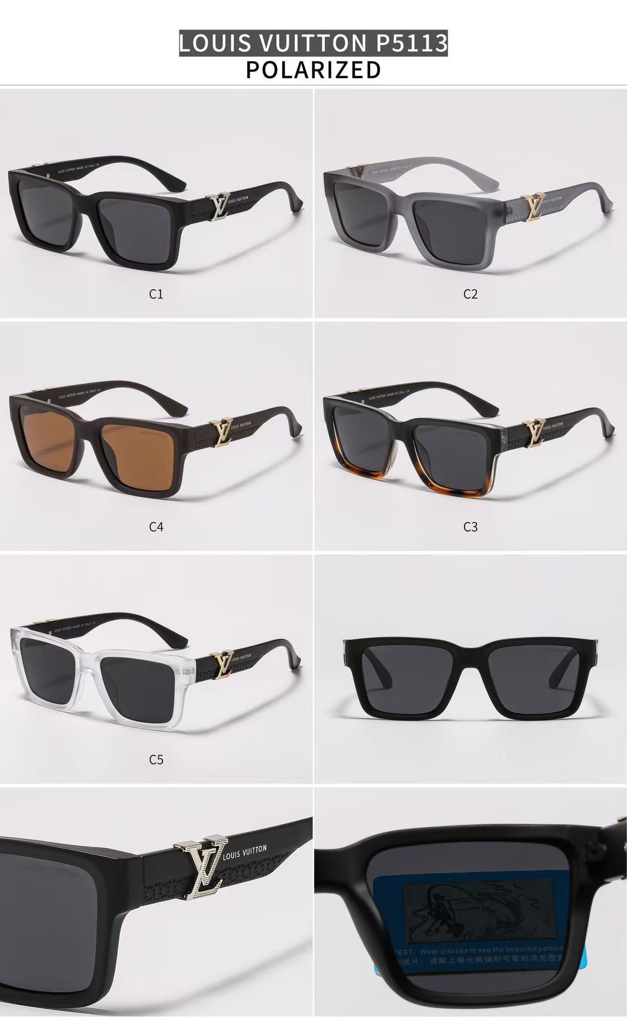 LV Fashionable Sunglasses - Image 1