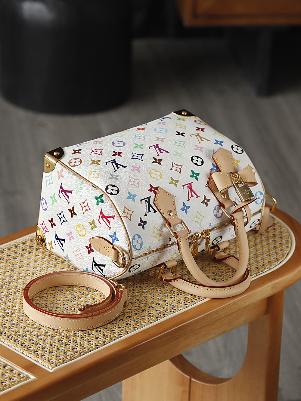 LV x TM Speedy Bandoulière 25 Other Monogram Canvas Bag - Top Quality - Image 8