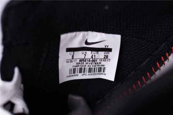 OFF-WHITE x Nike Air Force 1 07 Low Black AV5210-001