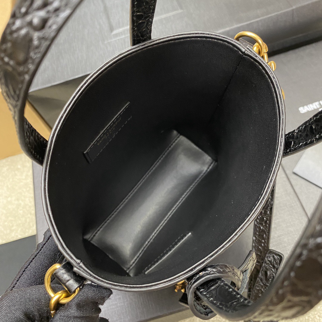 YSL Shopping Mini Toy Tote Bag - Image 7
