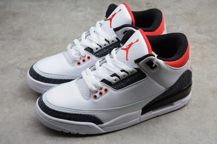 Air Jordan 3 Retro Denim "Fire Red" CZ6431-100 - Image 12
