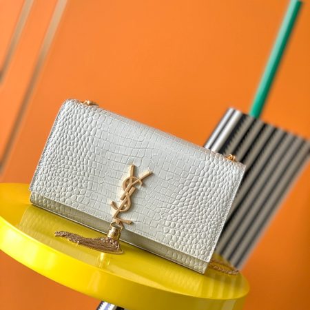 YSL Kate 24cm Crocodile Pattern Bag - Top Quality - Image 5