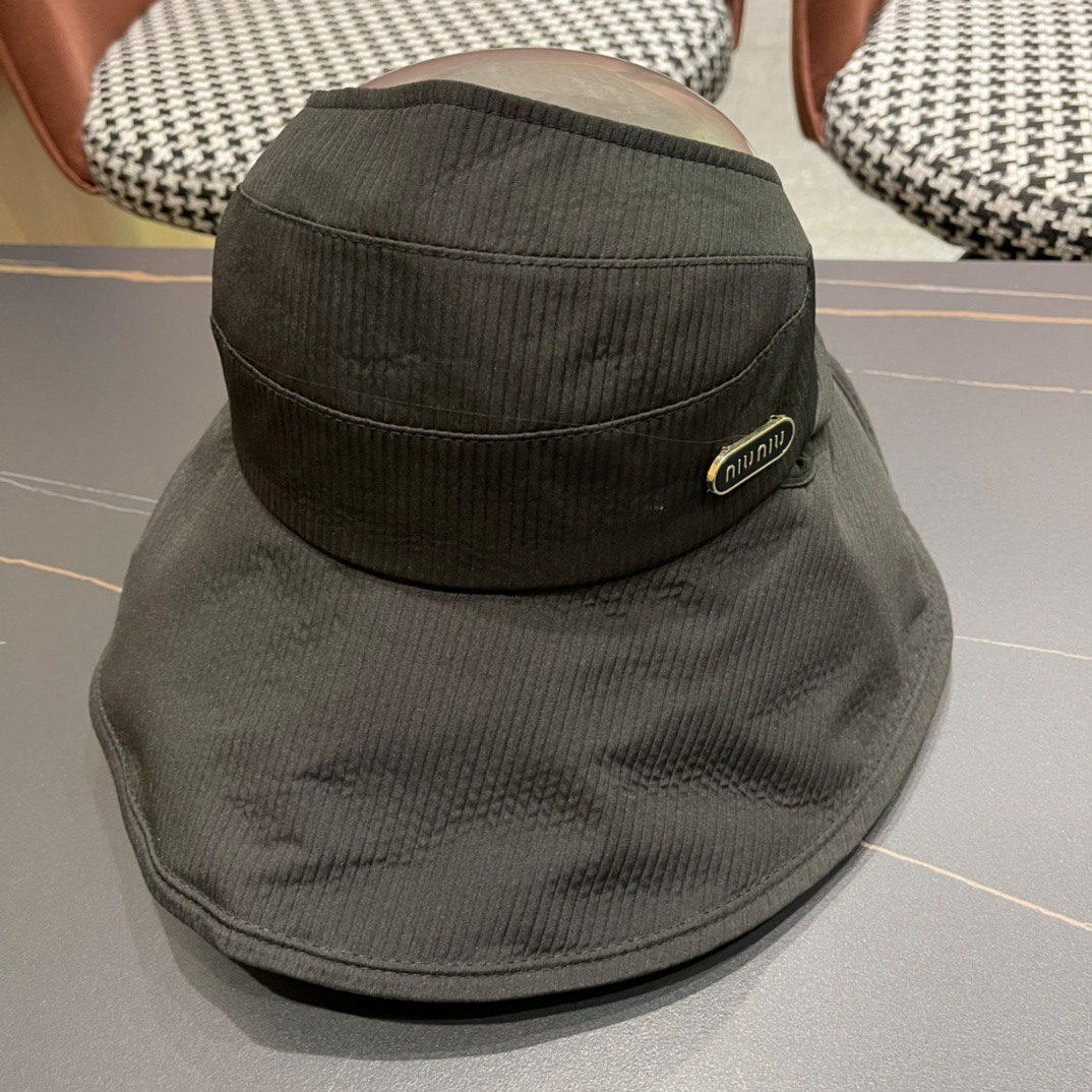 Miu Miu Japanese Casual UV Protection Empty Top Hat  Sunhat - Image 2