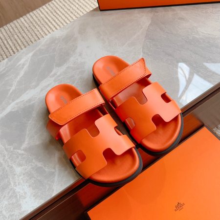 Hermes Chypre Slide Sandals - Image 3