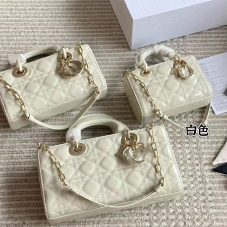 Dior Lady D-joy - Lacquer Bag - Image 3