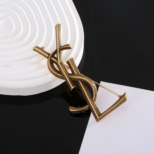 Saint Laurent YSL Brooches