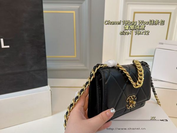 Chanel 19 Bag WOC Wallet on Chain