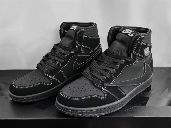 Travis Scott x Air Jordan 1 high OG "Black Phantom" DM7866-000