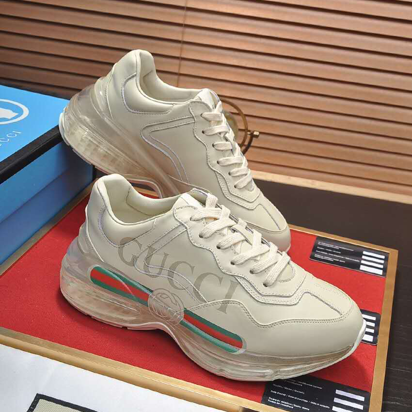 Gucci Women's Rhyton Sneakers'Vintage Logo' - Image 2