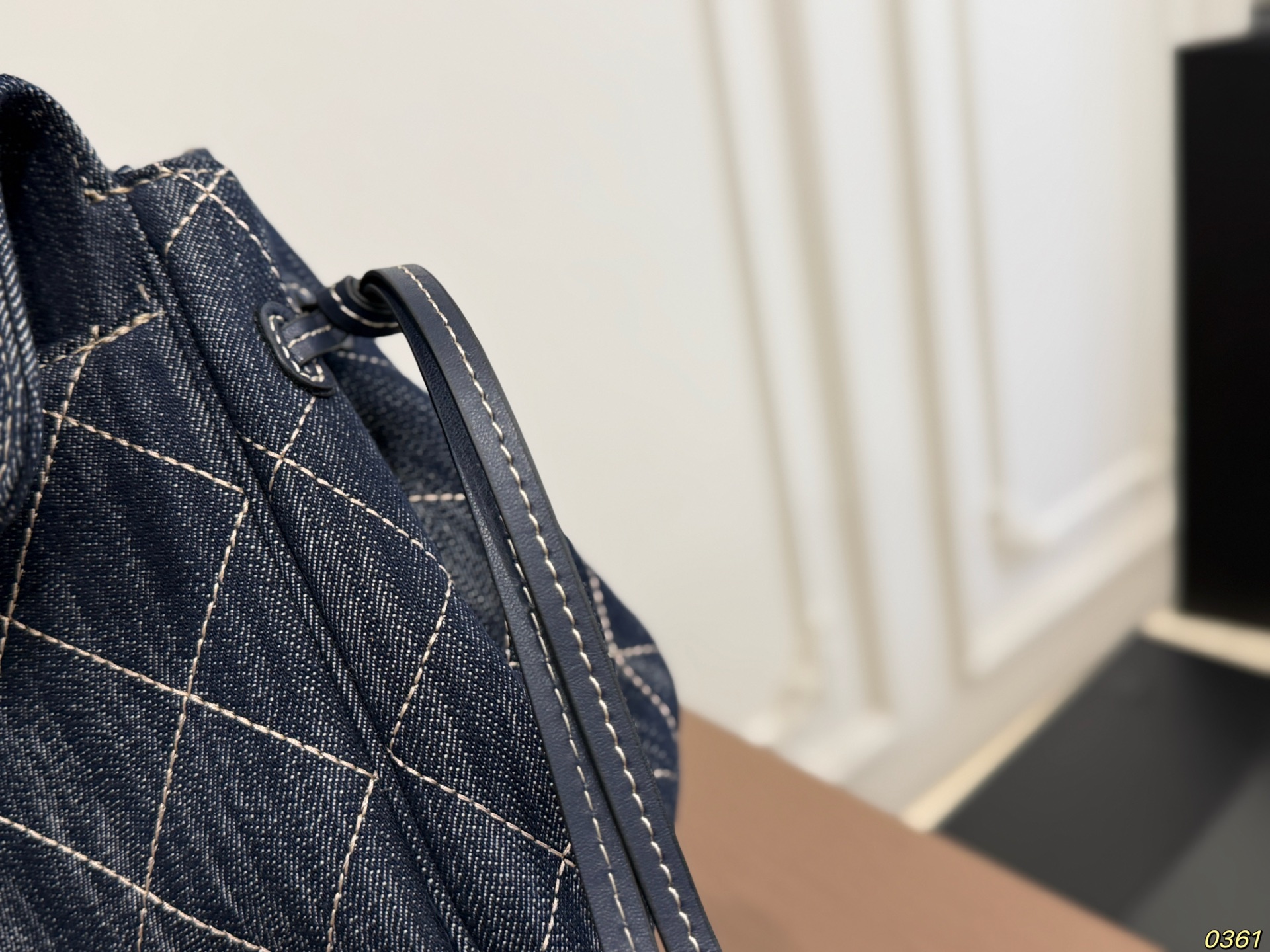 Chanel Denim Underarm Bag - Image 5