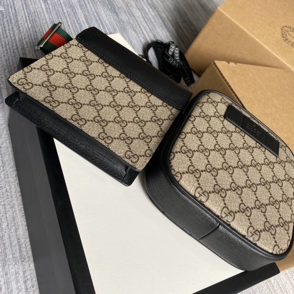 Gucci Belt Bag GG Supreme Web Waist Strap