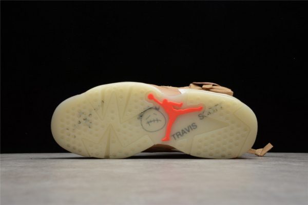 TRAVIS SCOTT X AIR JORDAN 6 BRITISH KHAKI DH0690-200