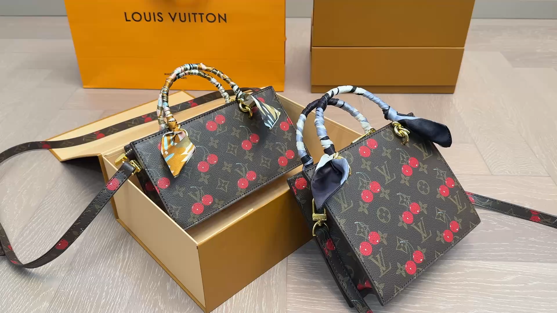 LV  Retro High-End Commuter Tote Bag - Image 1