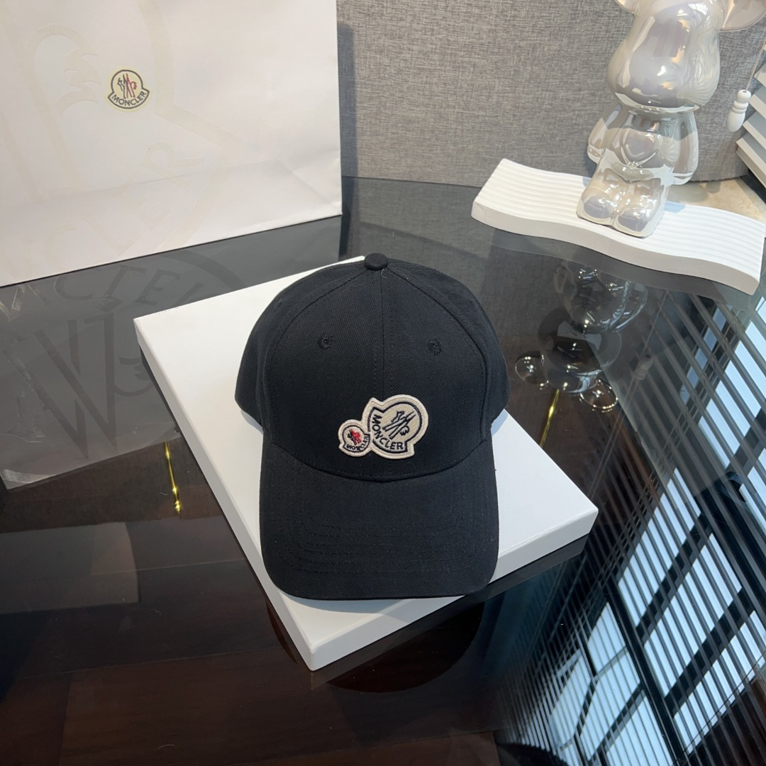 Moncler Double Logo Baseball Cap  Sunhat - Image 1