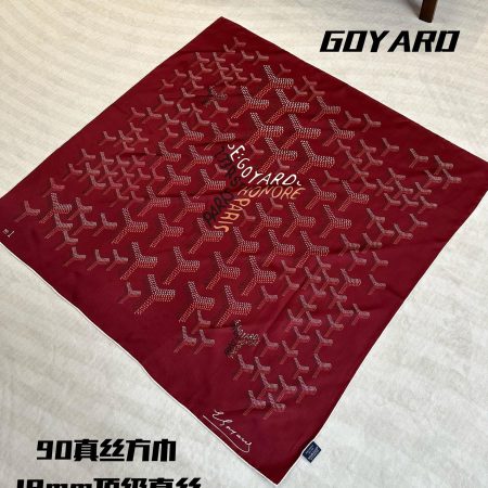 Goyard Silk Scarf - Image 9