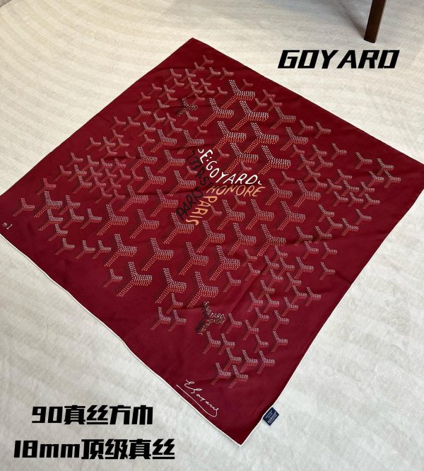 Goyard Silk Scarf
