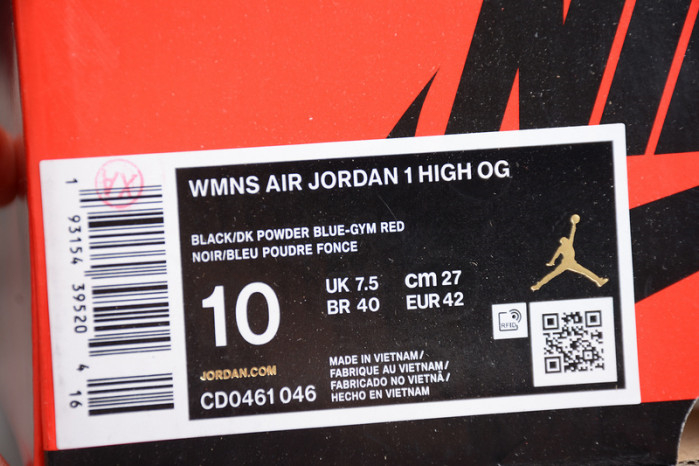 Air Jordan 1 UNC To Chicago CD0461-046 - Image 11