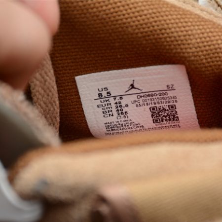 TRAVIS SCOTT X AIR JORDAN 6 BRITISH KHAKI DH0690-200 - Image 6
