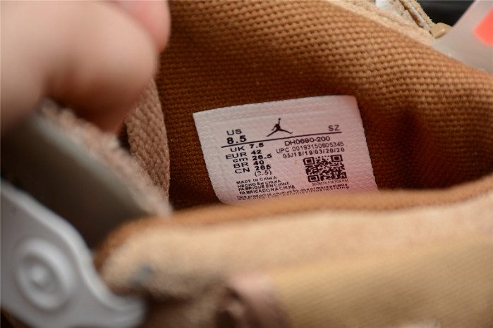 TRAVIS SCOTT X AIR JORDAN 6 BRITISH KHAKI DH0690-200 - Image 6