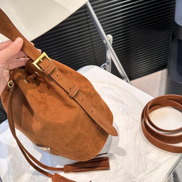 Prada Suede Bucket Bag