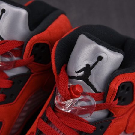 Air Jordan 5 Raging Bull 2021 Red Suede DD0587-600 - Image 10