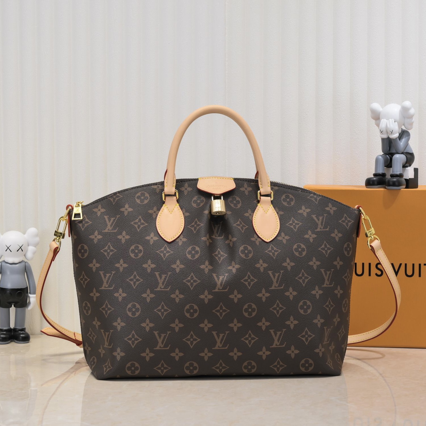 LV Boetie Shoulder Tote Bag 10A M45987 &M45986 - Image 3