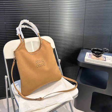 Miu Miu lvy suede leather bag - Image 2