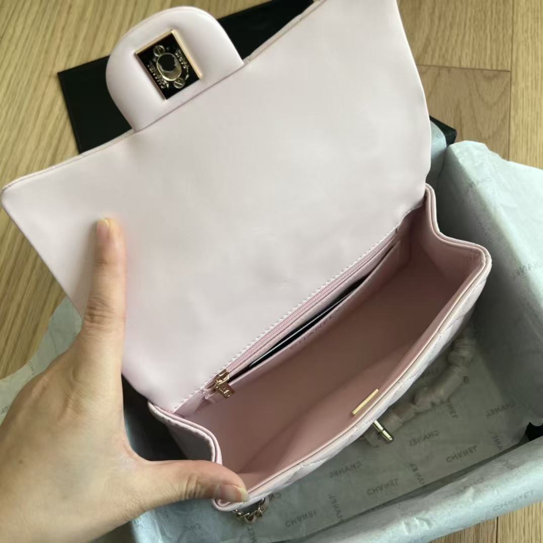 Chanel 23K CC Top Handle CF Mini Bag - Image 9