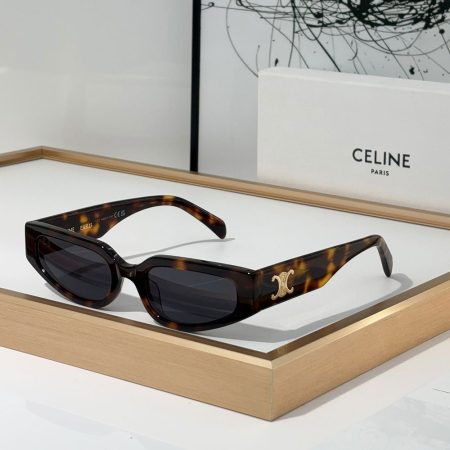 Celine  Patterned Frame  sunglasses Top quality - Image 1