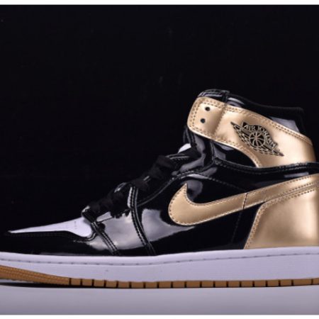 Air Jordan 1 Retro High OG NRG ComplexCon Top 3 Gold 861428-001 - Image 1