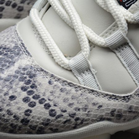 Air Jordan 11 Low Snakeskin Light Bone CD6846-002 - Image 9