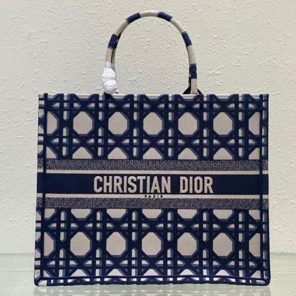 Dior Book Tote D-Lace Macrame Bag