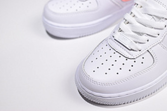 Nike womens Air Force 1 Low white pink AH0287-102 - Image 19