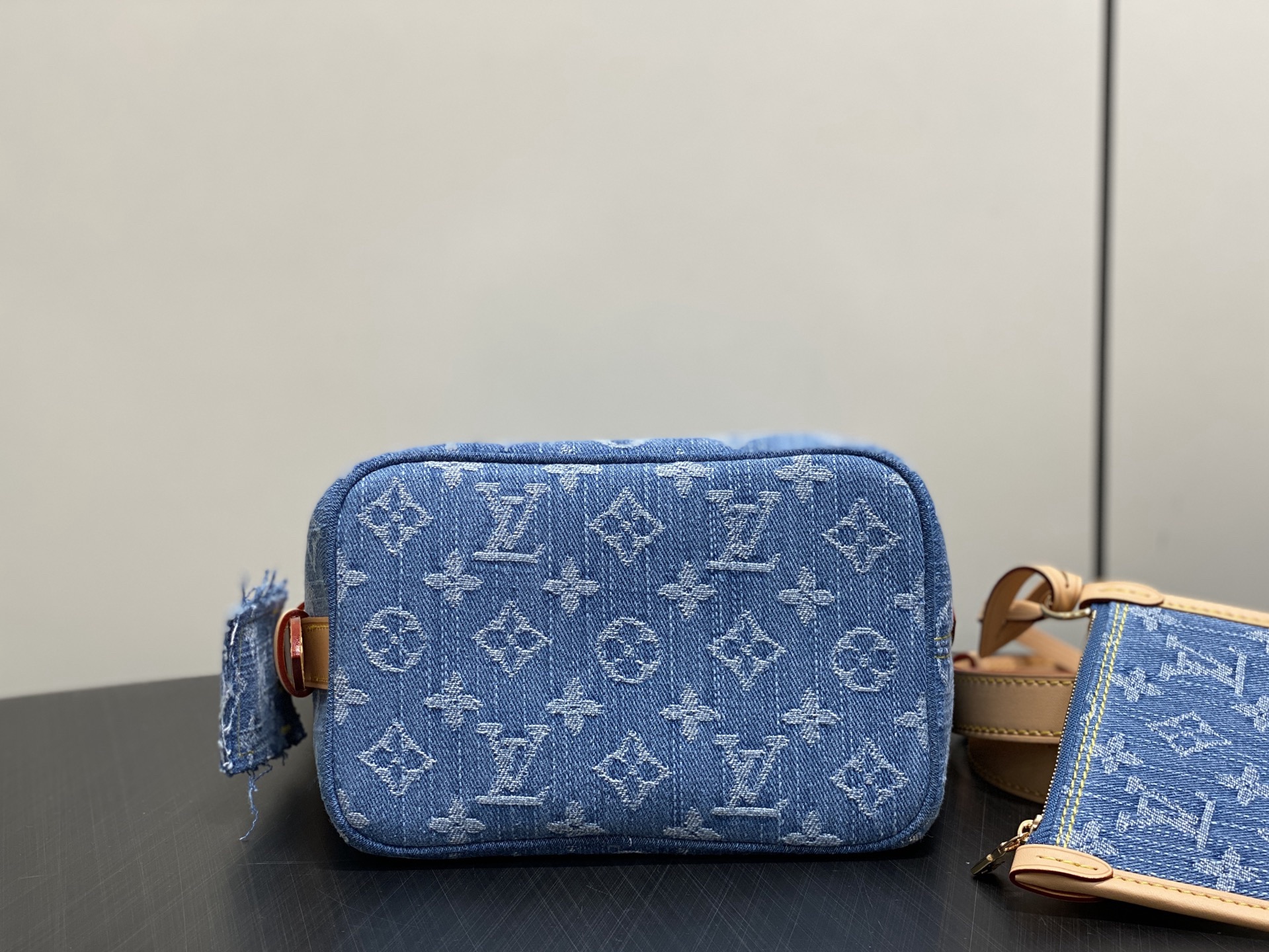 LV All In BB Monogram Denim Bag - Image 6
